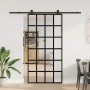 Puerta corredera con herrajes 102x205 cm ESG vidrio y aluminio von , Türen für zu Hause - Ref: Foro24-3332856, Preis: 265,64 ...