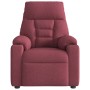 Sillón de masaje reclinable eléctrico tela rojo tinto | Foro24.es | Tu tienda online para hogar, jardín y más Foro24.es
