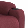Sillón de masaje reclinable eléctrico tela rojo tinto | Foro24.es | Tu tienda online para hogar, jardín y más Foro24.es