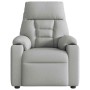 Sillón reclinable de masaje eléctrico tela gris nube by , Armchairs - Ref: Foro24-3303031, Price: 253,45 €, Discount: %