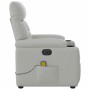 Sillón reclinable de masaje eléctrico tela gris nube by , Armchairs - Ref: Foro24-3303031, Price: 253,45 €, Discount: %