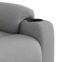 Sillón reclinable de masaje eléctrico tela gris nube by , Armchairs - Ref: Foro24-3303031, Price: 253,45 €, Discount: %