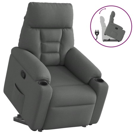 Sillón reclinable elevable de tela gris oscuro von , Sessel - Ref: Foro24-3303033, Preis: 255,50 €, Rabatt: %