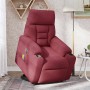 Sillón de masaje eléctrico reclinable elevable tela rojo tinto | Foro24.es | Tu tienda online para hogar, jardín y más Foro24.es