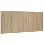 Bettkopfteil aus Sonoma-Sperrholz, 200 x 1,5 x 80 cm von vidaXL, Kopf- und Fußteile - Ref: Foro24-811046, Preis: 65,81 €, Rab...