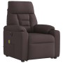Sillón masaje eléctrico reclinable elevable tela marrón oscuro von , Sessel - Ref: Foro24-3303067, Preis: 316,40 €, Rabatt: %
