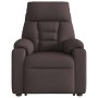 Sillón masaje eléctrico reclinable elevable tela marrón oscuro von , Sessel - Ref: Foro24-3303067, Preis: 316,40 €, Rabatt: %