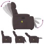 Sillón masaje eléctrico reclinable elevable tela marrón oscuro von , Sessel - Ref: Foro24-3303067, Preis: 316,40 €, Rabatt: %