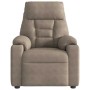 Sillón reclinable eléctrico tela de microfibra gris taupe | Foro24.es | Tu tienda online para hogar, jardín y más Foro24.es