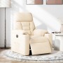 Sillón reclinable eléctrico tela de microfibra beige | Foro24.es | Tu tienda online para hogar, jardín y más Foro24.es