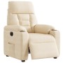 Sillón reclinable eléctrico tela de microfibra beige | Foro24.es | Tu tienda online para hogar, jardín y más Foro24.es