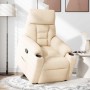 Sillón reclinable elevable tela de microfibra beige | Foro24.es | Tu tienda online para hogar, jardín y más Foro24.es