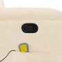 Sillón reclinable de masaje elevable tela de microfibra beige | Foro24.es | Tu tienda online para hogar, jardín y más Foro24.es