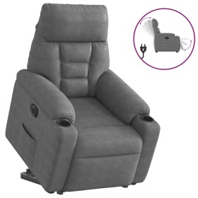 Sillón eléctrico reclinable elevable tela