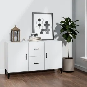 Weißes Sideboard aus Holzwerkstoff, 100 x 36 x 60 cm von vidaXL, Sideboards - Ref: Foro24-812519, Preis: 95,94 €, Rabatt: %