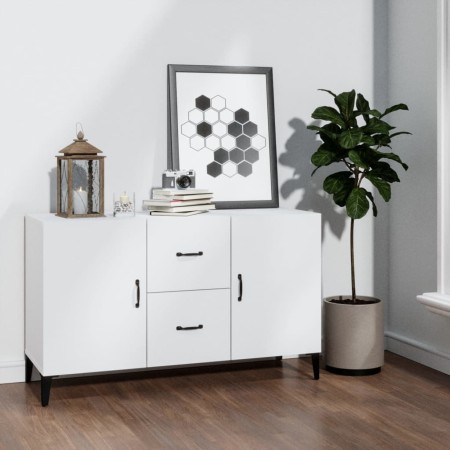 Weißes Sideboard aus Holzwerkstoff, 100 x 36 x 60 cm von vidaXL, Sideboards - Ref: Foro24-812519, Preis: 97,28 €, Rabatt: %