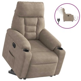 Sillón eléctrico reclinable elevable tela