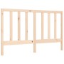Bed frame with solid wood headboard 160x200 cm by vidaXL, Beds and slatted bases - Ref: Foro24-3193801, Price: 136,42 €, Disc...