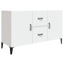 Weißes Sideboard aus Holzwerkstoff, 100 x 36 x 60 cm von vidaXL, Sideboards - Ref: Foro24-812519, Preis: 97,28 €, Rabatt: %