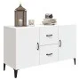 Aparador de madera de ingeniería blanco 100x36x60 cm de vidaXL, Aparadores - Ref: Foro24-812519, Precio: 95,90 €, Descuento: %