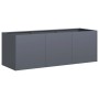 Jardinera de acero laminado en frío antracita 120x40x40 cm by , Pots and planters - Ref: Foro24-860677, Price: 130,22 €, Disc...
