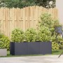 Jardinera de acero laminado en frío antracita 120x40x40 cm by , Pots and planters - Ref: Foro24-860677, Price: 130,22 €, Disc...
