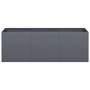 Jardinera de acero laminado en frío antracita 120x40x40 cm by , Pots and planters - Ref: Foro24-860677, Price: 130,22 €, Disc...