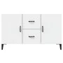 Aparador de madera de ingeniería blanco 100x36x60 cm de vidaXL, Aparadores - Ref: Foro24-812519, Precio: 95,90 €, Descuento: %