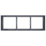Jardinera de acero laminado en frío antracita 120x40x40 cm by , Pots and planters - Ref: Foro24-860677, Price: 130,22 €, Disc...