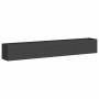 Jardinera de acero laminado en frío negro 280x40x40 cm by , Pots and planters - Ref: Foro24-860689, Price: 192,96 €, Discount: %