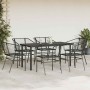 Juego de comedor jardín 7 piezas ratán sintético negro von , Gartensets - Ref: Foro24-3334587, Preis: 380,28 €, Rabatt: %