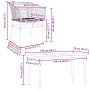 Juego de comedor jardín 5 piezas ratán sintético marrón de , Conjuntos de jardín - Ref: Foro24-3334494, Precio: 289,07 €, Des...