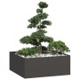 Jardinera acero negro 100x100x40 cm de , Maceteros y jardineras - Ref: Foro24-860815, Precio: 129,57 €, Descuento: %