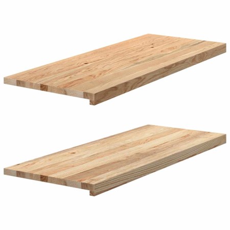 Alféizares de ventana 2 uds madera maciza roble sin tratar | Foro24.es | Tu tienda online para hogar, jardín y más Foro24.es