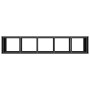Jardinera de acero laminado en frío negro 200x40x80 cm von , Töpfe und Pflanzgefäße - Ref: Foro24-860724, Preis: 267,13 €, Ra...