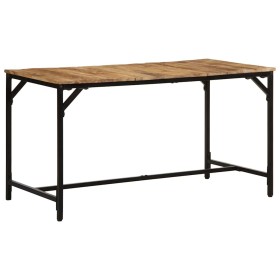 Mesa de comedor madera maciza de mango 140x70x75