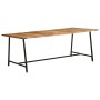 Mesa de comedor madera maciza de mango 200x100x75 cm | Foro24.es | Tu tienda online para hogar, jardín y más Foro24.es