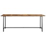 Mesa de comedor madera maciza de mango 200x100x75 cm | Foro24.es | Tu tienda online para hogar, jardín y más Foro24.es