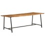 Mesa de comedor madera maciza de mango 200x100x75 cm | Foro24.es | Tu tienda online para hogar, jardín y más Foro24.es