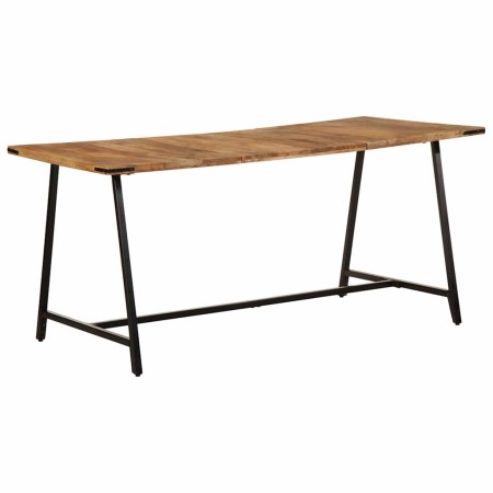Mesa de comedor madera maciza de mango 160x80x75 cm | Foro24.es | Tu tienda online para hogar, jardín y más Foro24.es