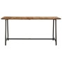 Mesa de comedor madera maciza de mango 160x80x75 cm | Foro24.es | Tu tienda online para hogar, jardín y más Foro24.es