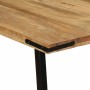 Mesa de comedor madera maciza de mango 160x80x75 cm | Foro24.es | Tu tienda online para hogar, jardín y más Foro24.es