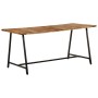 Mesa de comedor madera maciza de mango 160x80x75 cm | Foro24.es | Tu tienda online para hogar, jardín y más Foro24.es