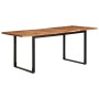 Mesa de comedor 180x90x75 cm madera maciza acacia | Foro24.es | Tu tienda online para hogar, jardín y más Foro24.es