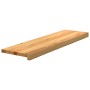 Peldaños de escalera 12 uds madera maciza roble marrón claro | Foro24.es | Tu tienda online para hogar, jardín y más Foro24.es