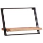 Estantes de pared 5 unidades madera maciza acacia | Foro24.es | Tu tienda online para hogar, jardín y más Foro24.es