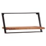 Estantes de pared 5 unidades madera maciza acacia | Foro24.es | Tu tienda online para hogar, jardín y más Foro24.es