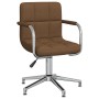Silla de oficina giratoria de tela marrón von , Bürostühle - Ref: Foro24-334732, Preis: 106,19 €, Rabatt: %