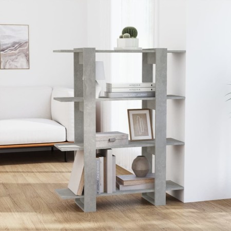Concrete gray 100x30x123.5 cm shelf/space divider by vidaXL, Bookcases and shelves - Ref: Foro24-811542, Price: 44,25 €, Disc...