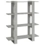 Concrete gray 100x30x123.5 cm shelf/space divider by vidaXL, Bookcases and shelves - Ref: Foro24-811542, Price: 43,85 €, Disc...